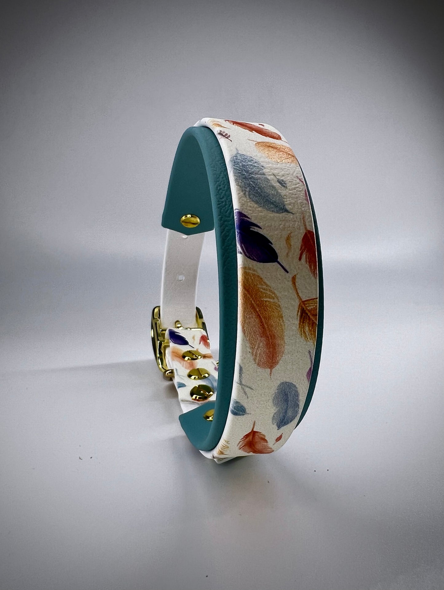 Duo Collar Full Graphic feathers