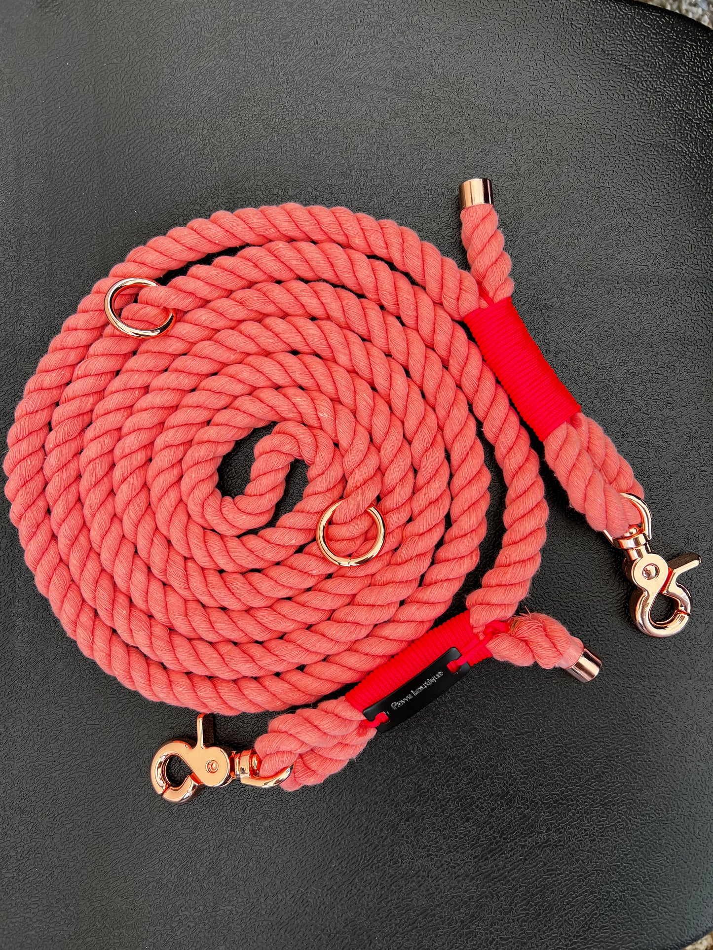 Leash geweven touw (handsfree)