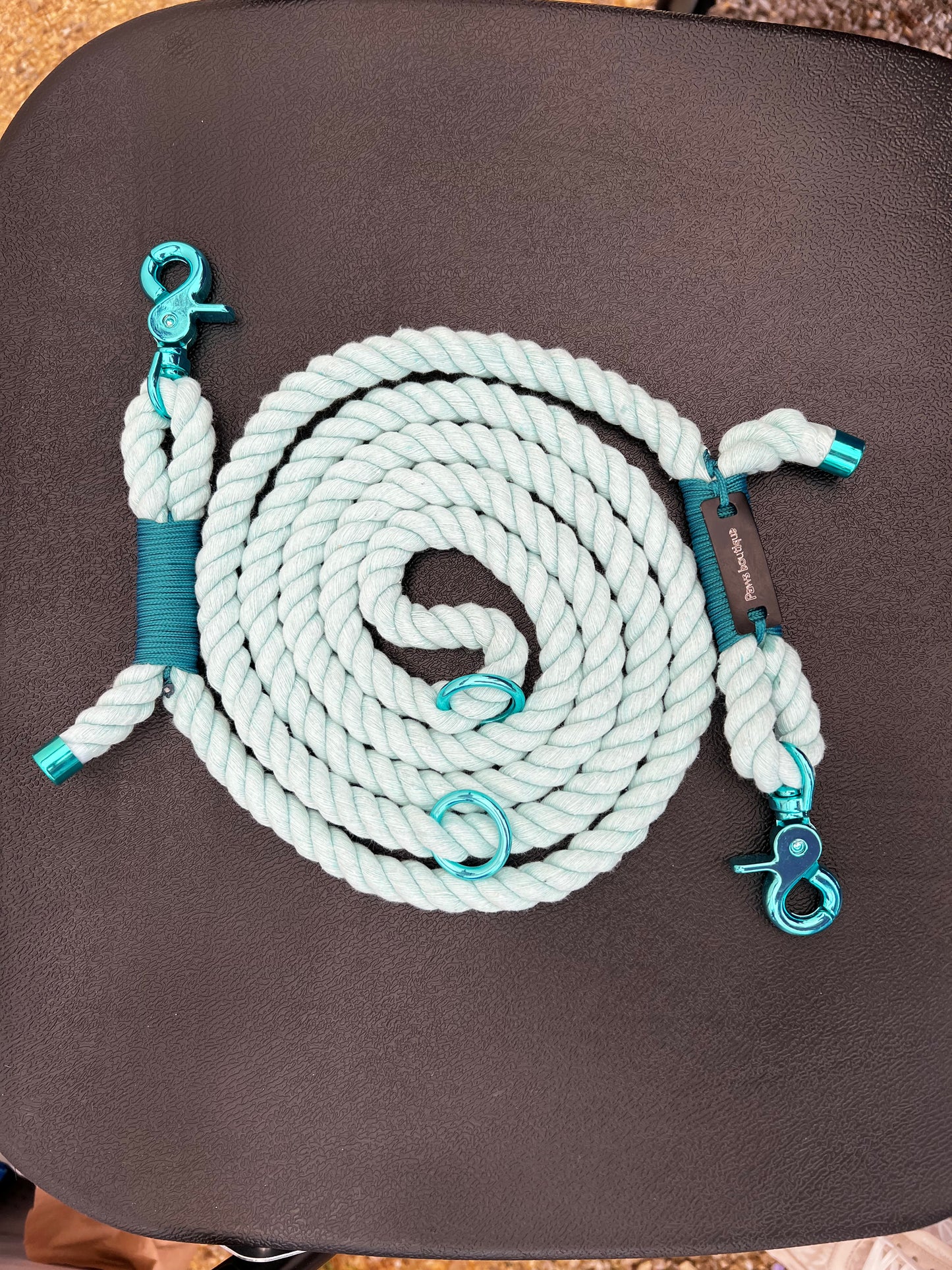 Leash geweven touw (handsfree)
