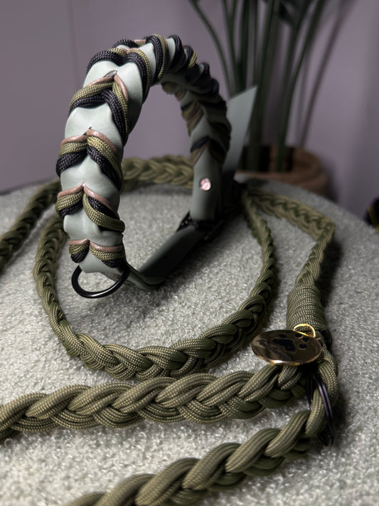 Braid foggy groen
