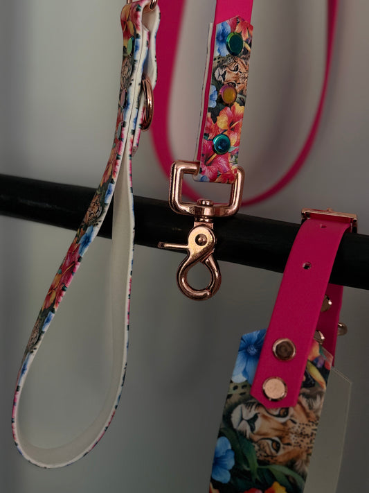 Duo Full Leash Graphic hibiscus hunter