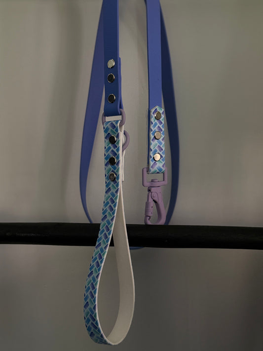 Duo Full Leash Graphic Blue brush