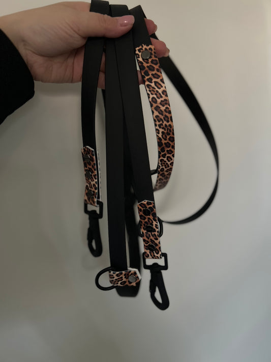 Multi-way Leash leopard (handsfree)