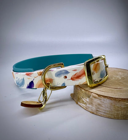 Duo Collar Full Graphic feathers