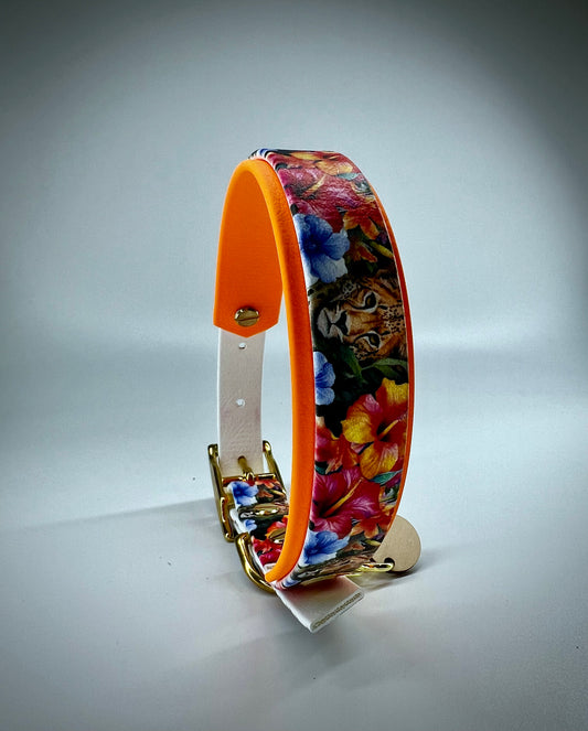 Duo Collar Full Graphic Hibiscus hunter