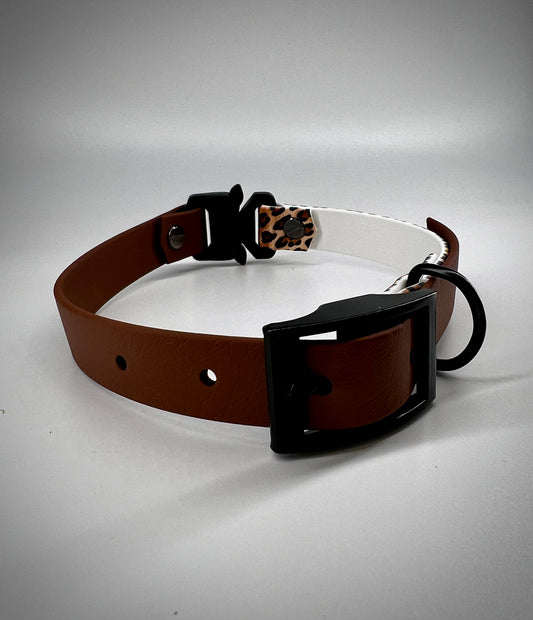 Duo Collar Quick Release leopard