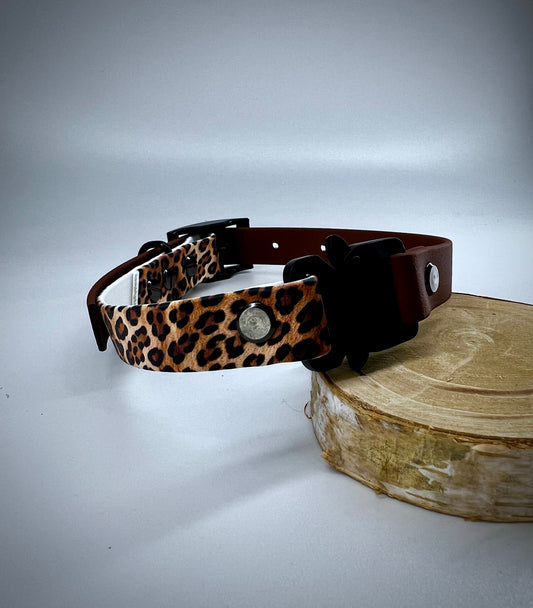 Duo Collar Quick Release leopard